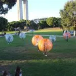 Bubble football lisbon
