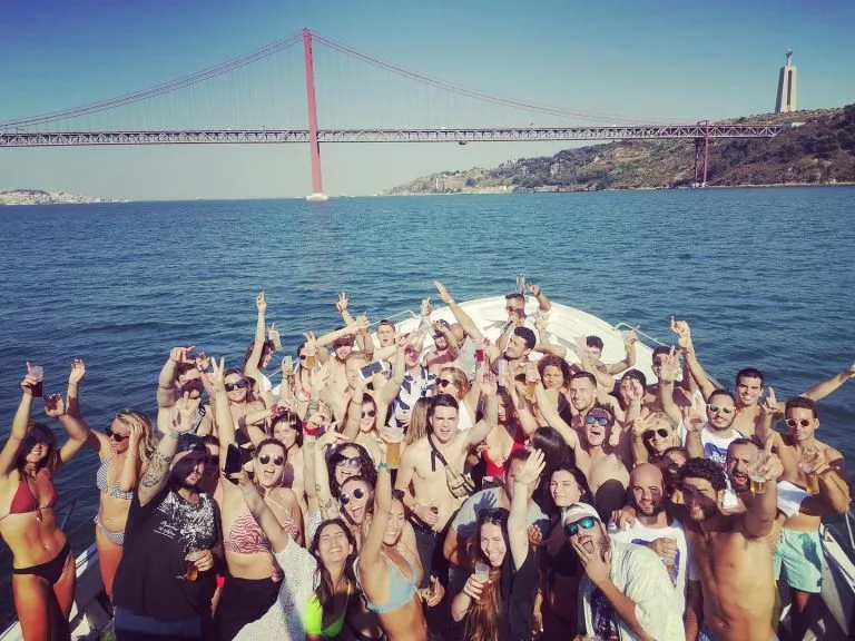 Public boat party