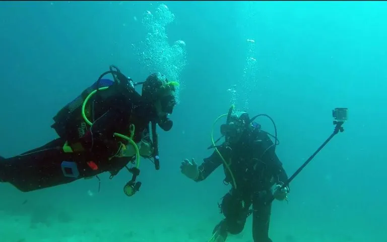 Scuba diving